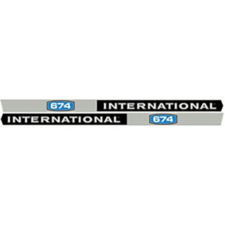 Aftermarket Hood Decal Set MAE30-1078